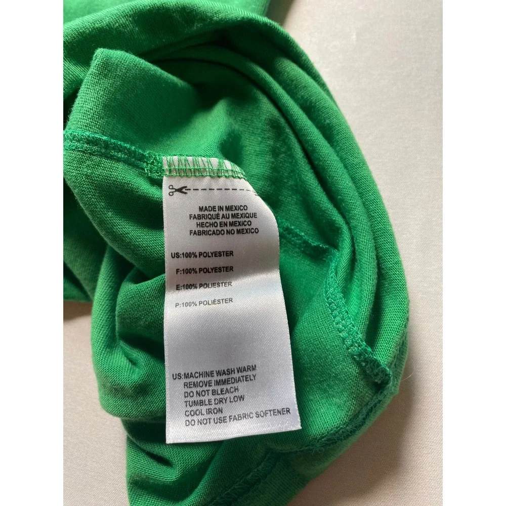Adidas Mens Climalite Short Sleeve Performance T-Shirt Green X26670 Size M